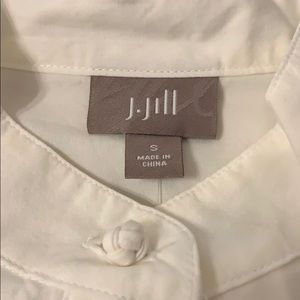 J. Jill Tops - White bottom down blouse J. Jill Tops - White bottom down blouse